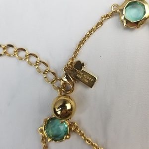Kate spade green necklace Clearance